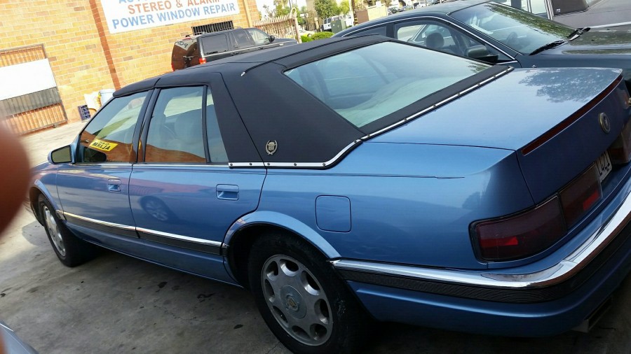 Cadillac Leather Roof Change